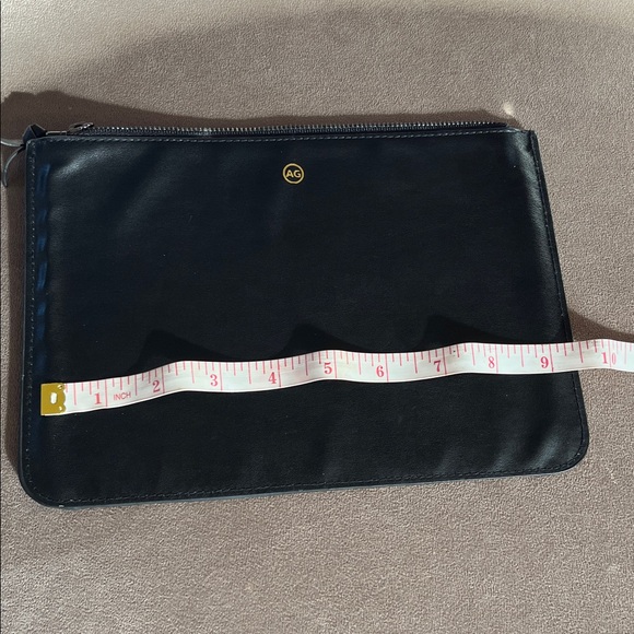 AG Adriano Goldschmied Minimalist black clutch purse pouch - Picture 3 of 7